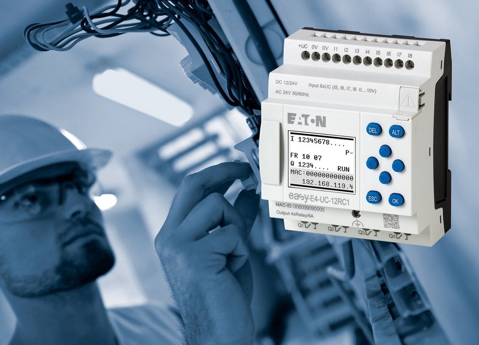 Eaton presenta easyE4, la nuova generazione dei relè di controllo per una implementazione flessibile ed efficiente dei sistemi di controllo